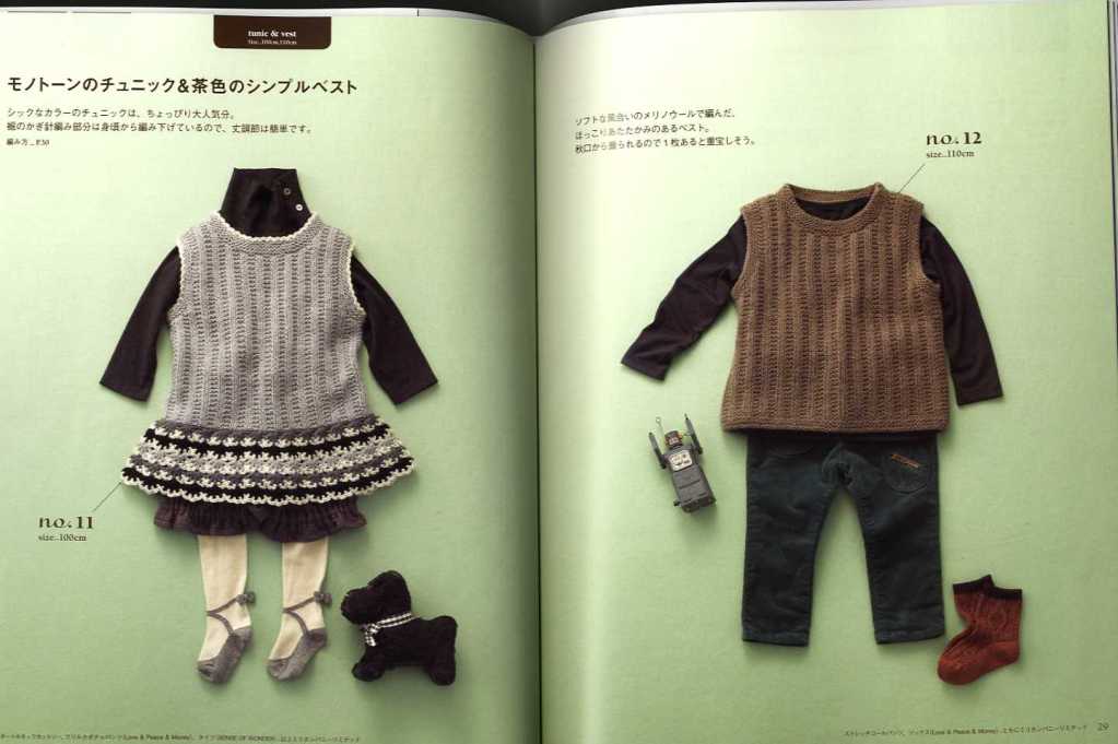 Fashionable knitwear for children 90.100.110 cm (knitting lesson)